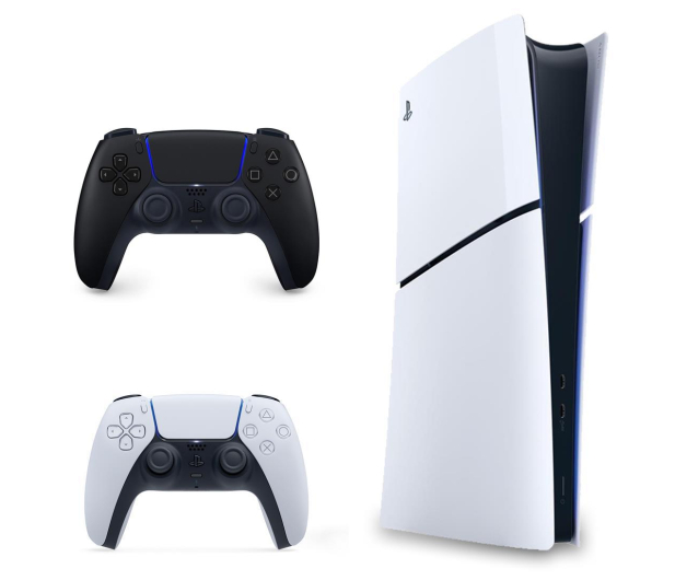 Sony PlayStation 5 Slim Digital (Fortnite ) + pad Midnight Black - 1298481 - zdjęcie 2